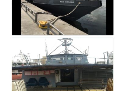110 Class Crew Boat: MV SEA CHASER