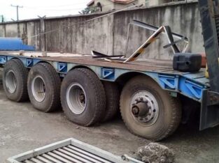 90 Tons front loading Flat bed